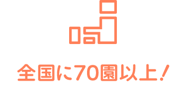全国に70園以上！